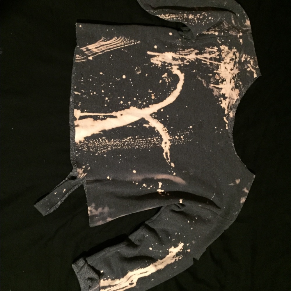 Distressed Crewneck Sweatshirt